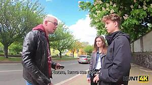 Hunt4k young 18+ czech wife turns slut for bus tickets in outdoor pickup cuckold fucking