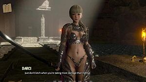 Playing ripples game with clothes getting ripped