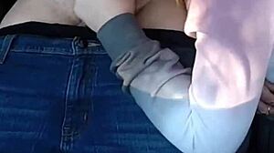 Public Pickup Leads To Car Blowjob With Swallow And Cumshot