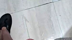 my mini dick getting hot and cumming