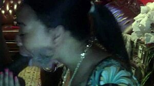 Latina Puerto Rican Sucks Big Black Cock Homemade Hardcore