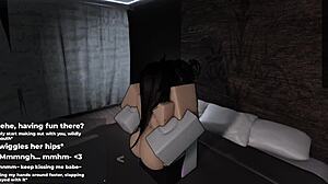 Claiming Her Big Ass in Roblox Game