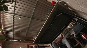 Latina In Short Skirt Gets Upskirt Voyeur Attention