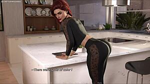 Busty Milf Blonde Gangbang 3D Squirting Creampie with Huge Cock