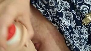 Novinha masturbating at work