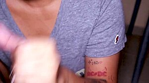 Curvy Babe Sucks Small Dick Cum In Mouth