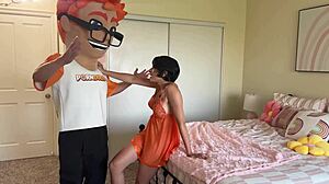 Daya says, Dare me to ride the porndude?