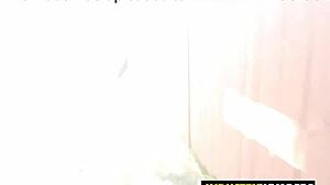 Pretty Blonde Esmi Lee Sucks BBC Outdoors