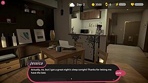 I dive into the orgasm simulator gameplay and greet Jessica in this erotic 3D hentai session