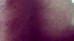 brunette latina with big ass masturbates while stretching