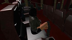 A relaxing friday evening watching movies with friends.