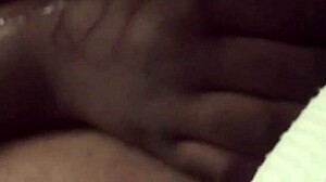 BBW teases with huge dick sucking