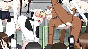 Femdom session with dominant control