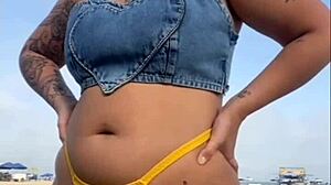 Fiz o Cara Ficar de Pau Duro na Praia?