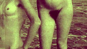 A trip to the seaside with vintage clothes ripped