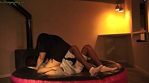 Playing Wrestling With Stepsister Leads To Accident