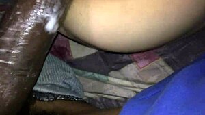 step sister falls asleep in my room after christmas party, and things get wild.