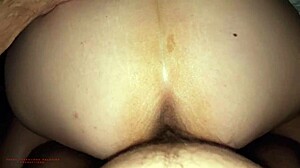 nympho stepmom fucks son-in-law in pov doggy creampie