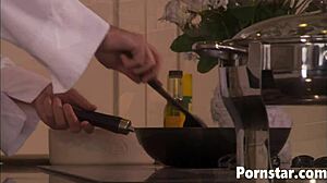 hey, haley paige is getting fucked hard in the kitchen