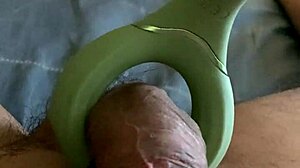 I masturbate and cum hard using my favorite sex toy
