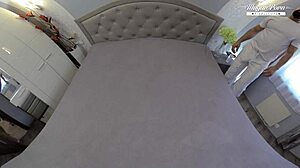 sissy with big pussy lips squirts everywhere after huge cock rough fuck