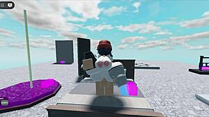 i'm a whore fuckin' huge white boy in roblox collab