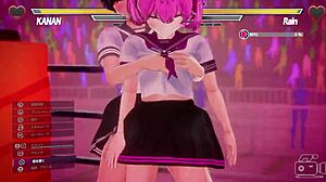 Lesbian Battle One With Intense Pussy Action