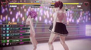 Lesbian Battle One With Intense Pussy Action