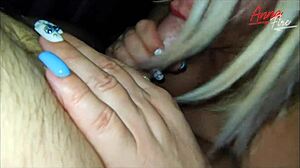 Hot stepmom demands foot fetish play before getting fucked hard in bedroom.