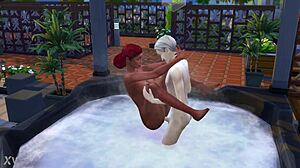The sims 4 bath