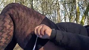 Sexy BBW Remi Missionary BBC in Park Almost Caught