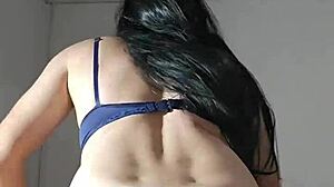 Crossdresser Feels Pleasure Sucking And Sitting