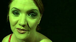 Euro submissive feels punished and bound in domination