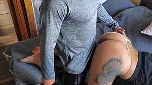 getting laid with latina girlfriend in stormy lingerie doggystyle