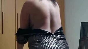 i love this hot south african babe stripping naked for fans