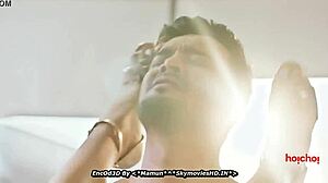 Indian celebrity gets caught in a cheating moment with doggystyle action featuring Rachel White and Riya Ren