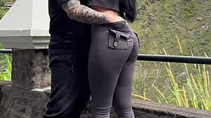 joven pareja caliente se graba teniendo sexo en un parque publico de medellin final sale mal 😱