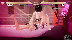 Lesbian Battle One With Intense Pussy Action