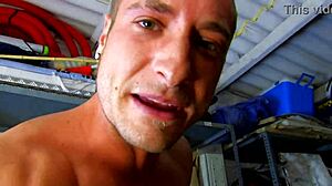 hey, skinny slut gets rough anal quickie