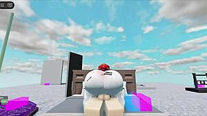 i'm a whore fuckin' huge white boy in roblox collab