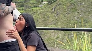 joven pareja caliente se graba teniendo sexo en un parque publico de medellin final sale mal 😱