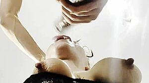 the french hotwife, with her british cousin, engages in a submissive outdoor blowjob fetish.