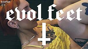 This Bitch Controls You With Her Pussy And Feet