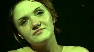 Euro submissive feels punished and bound in domination