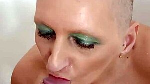 German Prostitute Whore Milf Sandra Blowjob Facefuck