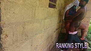 african bbw gets doggy fucked by monster cock, deepthroat and all