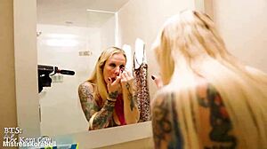 I reunited with my petite lover in the hotel room for some teasing and cum in mouth