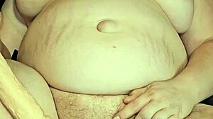 wet pussy gets intensely foot fucked by horny milf