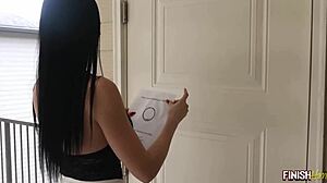 She made me cum with her violet voss blowjob