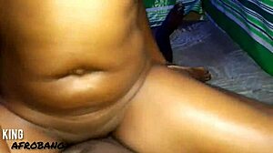 gladys discovers her first time with afrobangs' big black cock fully